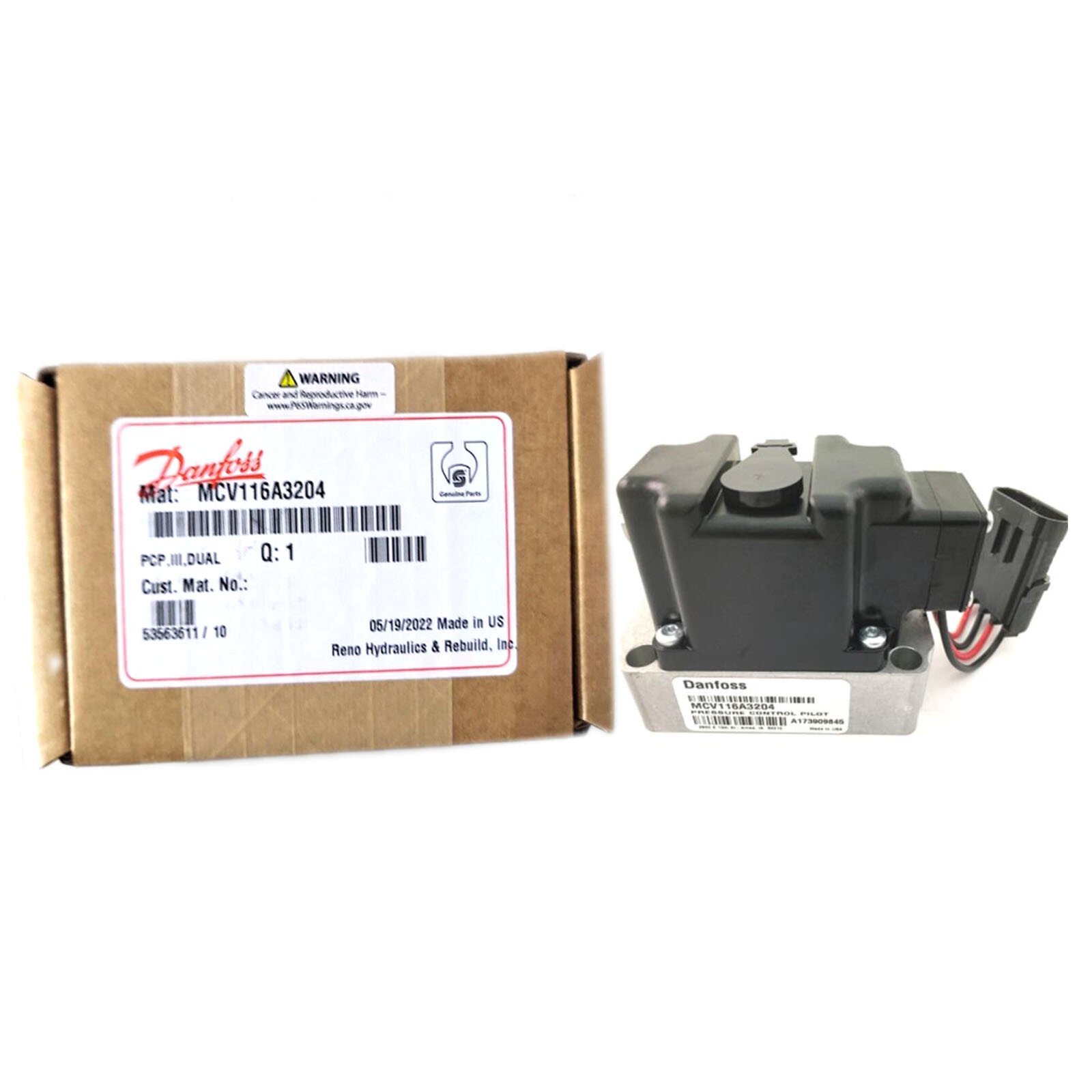 Danfoss Control Valve MCV116A3204