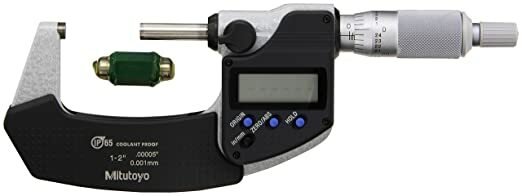 Mitutoyo 293-341-30 Digimatic Outside Micrometer 1-2 Inch IP65