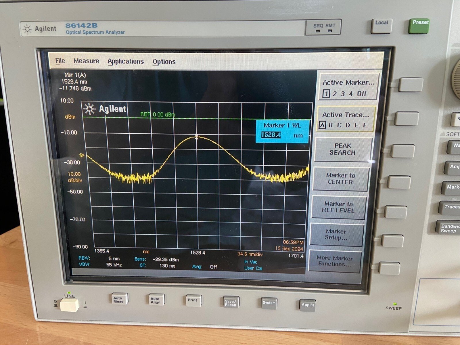 Agilent Optical Spectrum Analyzer Repair and Calibration Evaluation - All Models - Image 5