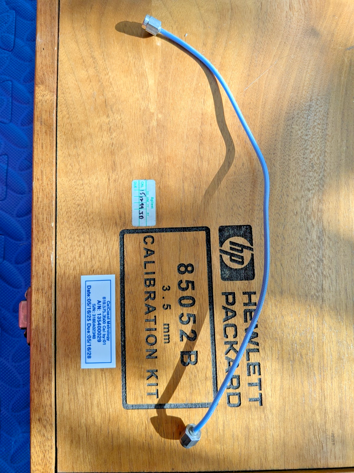 Huber & SUHNER Minibend Flex Cable - 50 GHz, SMA/3.5mm, R-14 35cm