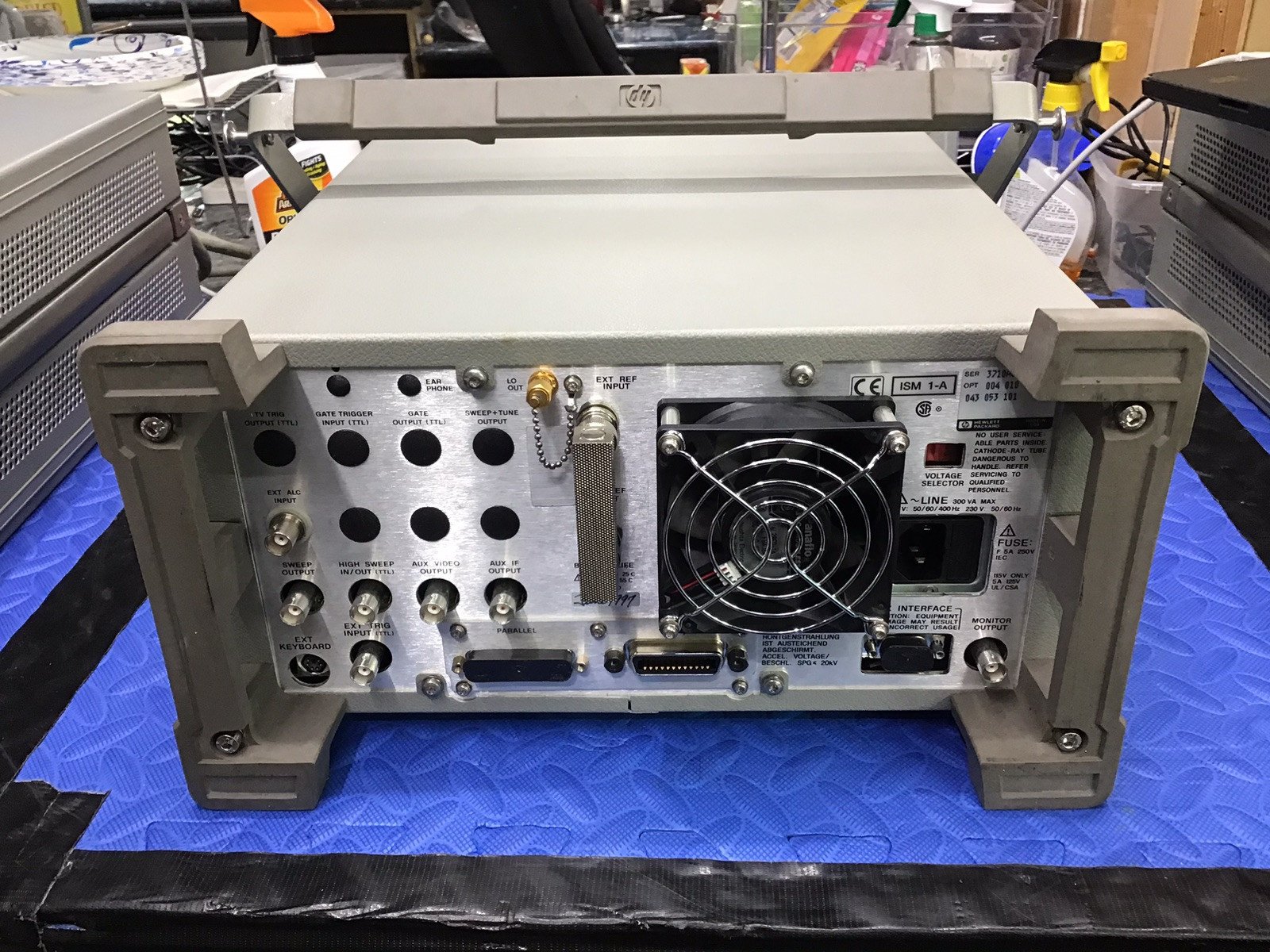 Agilent 8596E/8596EM Spectrum Analyzer 9kHz-12.8GHz with Tracking Generator - Image 4