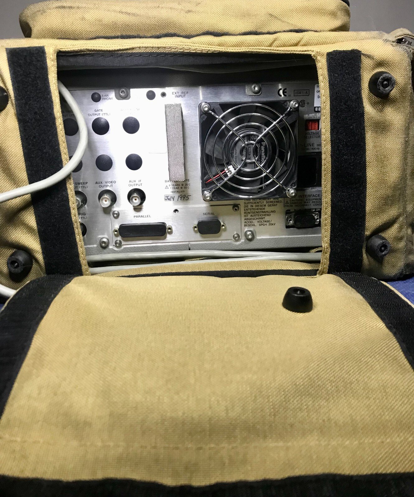 Agilent 8591E Portable Spectrum Analyzer with Option 1 - Image 5